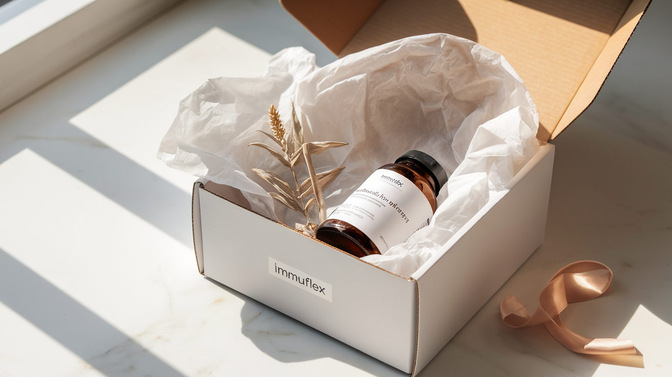 Balení zásilky ImmuFlex Defender